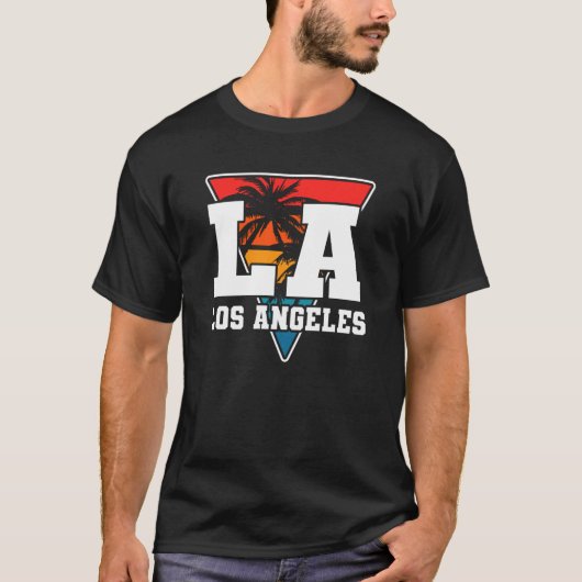 Los Angeles LA California  22 T-shirt (Voorkant)