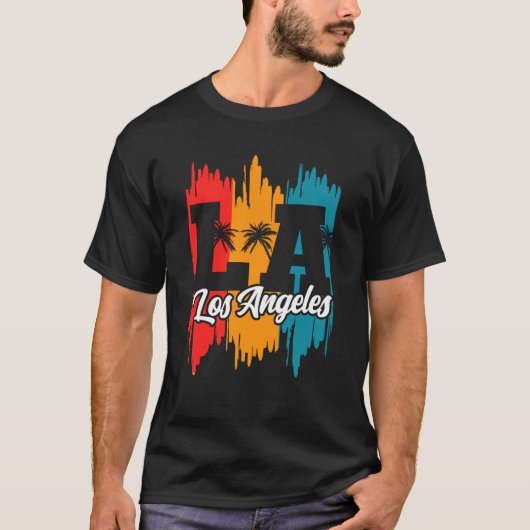 Los Angeles LA California  23 T-shirt (Voorkant)