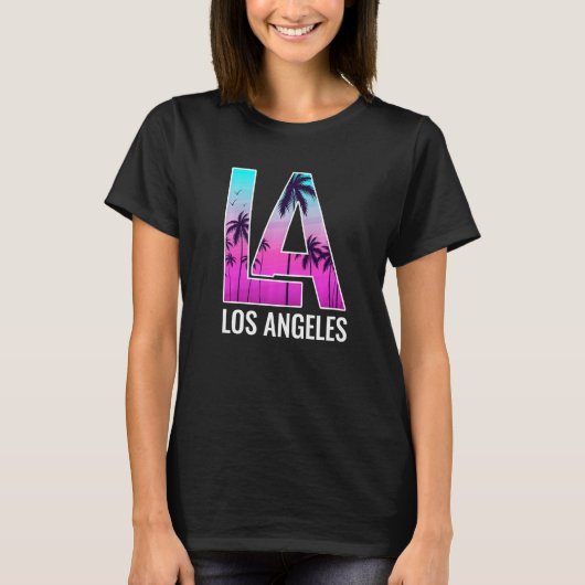 Los Angeles LA California Gift Premium_5 T-shirt (Voorkant)