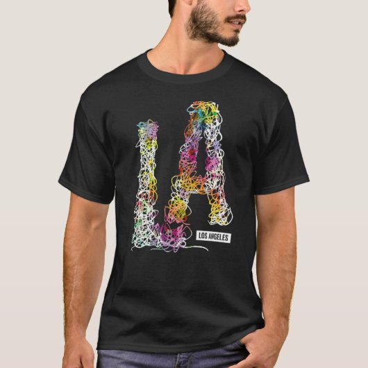 Los Angeles LA California Gift Premium T-shirt (Voorkant)
