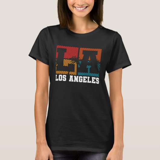 Los Angeles LA California T-shirt (Voorkant)