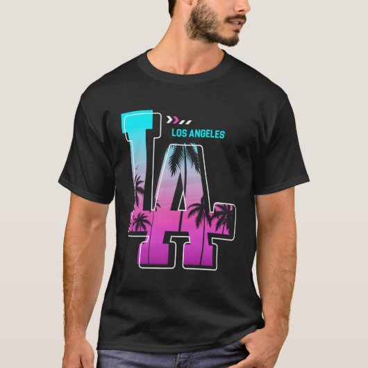 Los Angeles La California T-shirt (Voorkant)