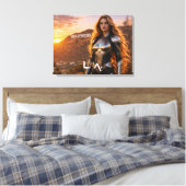 LOS ANGELES - LA CANVAS AFDRUK (Insitu (Slaapkamer))