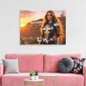 LOS ANGELES - LA CANVAS AFDRUK (Insitu (Woonkamer))