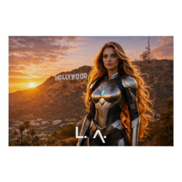 LOS ANGELES - LA PERFECT POSTER