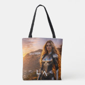 LOS ANGELES - LA TOTE BAG (Achterkant)