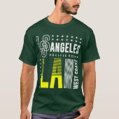 Los Angeles LA Westkust T-shirt (Voorkant)