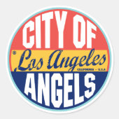 Los Angeles  Label (Voorkant)