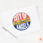 Los Angeles  Label (Envelop)