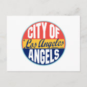 Los Angeles Label Briefkaart (Voorkant)