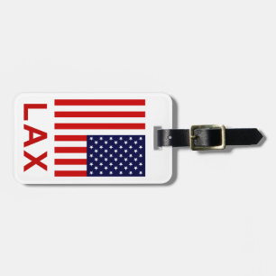 Los Angeles LAX Bagagelabel uw contactgegevens toe