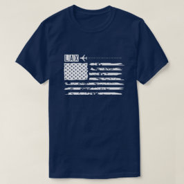 Los Angeles LAX luchthaven T-shirt