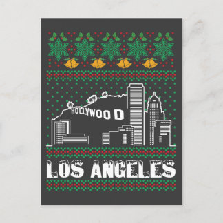 Los Angeles Lelijke Kerstmis Briefkaart