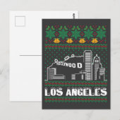 Los Angeles Lelijke Kerstmis Briefkaart (Voorkant / Achterkant)