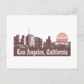 Los Angeles Linesky Briefkaart (Voorkant)