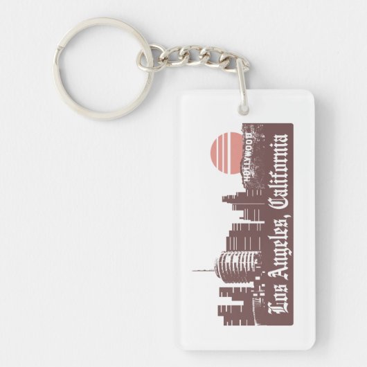 Los Angeles Linesky Sleutelhanger (Voorkant)
