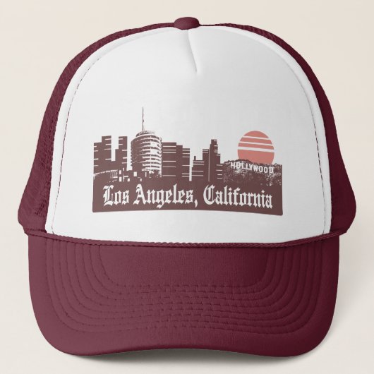 Los Angeles Linesky Trucker Pet (Voorkant)