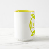 Los Angeles Logo Design #1 - Lemon Yellow Mok Cup (Midden)