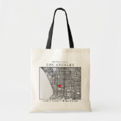 Los Angeles Love Locator | Welkom bruiloft Tote Bag (Voorkant)