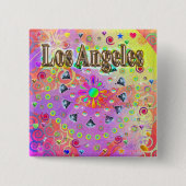 Los Angeles Lucky Golden Button (Voorkant)