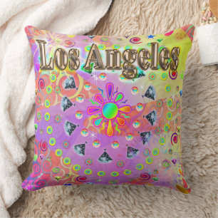 Los Angeles Lucky Golden Kussen