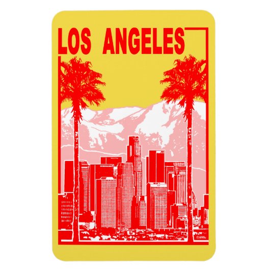 Los Angeles Magneet (Verticaal)