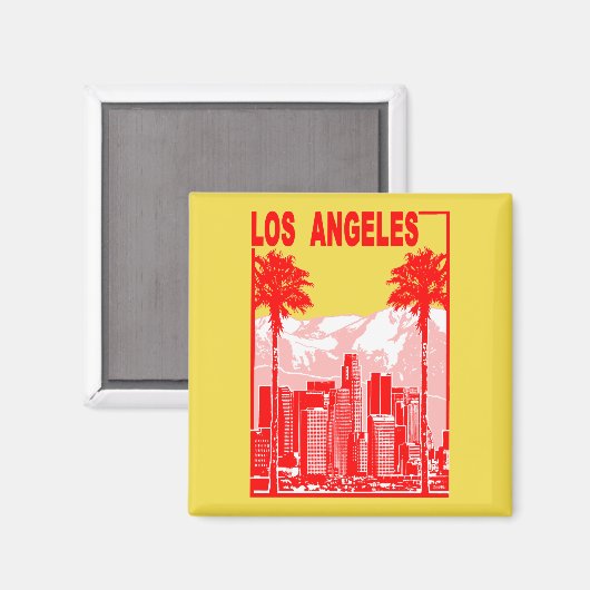 Los Angeles Magneet (Voorkant / Achterkant)