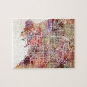 Los Angeles map Legpuzzel (Horizontaal)