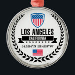 Los Angeles Metalen Ornament<br><div class="desc">Los Angeles</div>