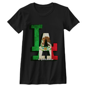 Los Angeles Mexicaans Vlag Shirt tshirt