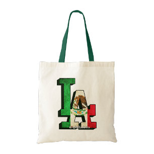 Los Angeles Mexicaanse Vlag Tote tas handtas