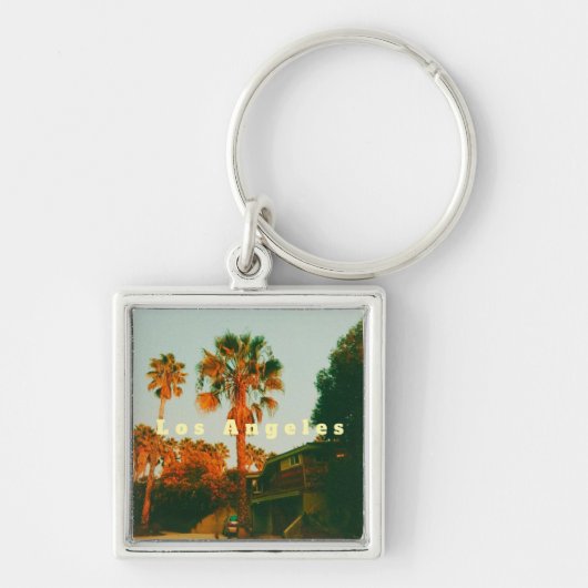 Los Angeles, Miracle Mile, West Hollywood Sleutelhanger (Voorkant)