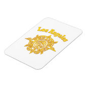 Los Angeles Motif 1 Flex Magnet Magneet (Linkerzijde)