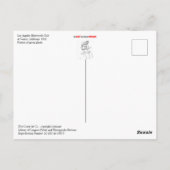 Los Angeles Motorcycle Club Briefkaart (Achterkant)