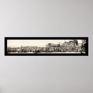 Los Angeles Motorcycle Club Foto 1911 Poster