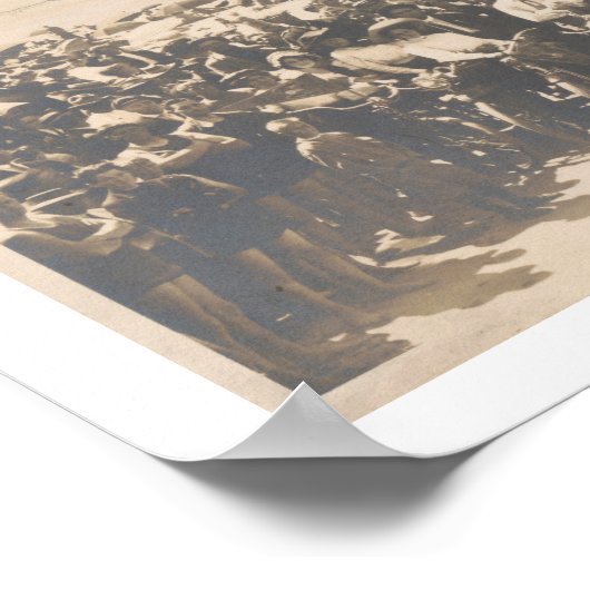 Los Angeles Motorcycle Club in Venice, Californië Poster (Hoek)