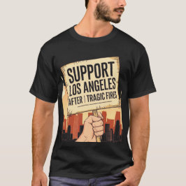 Los Angeles na de tragische branden T-shirt