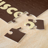 Los Angeles naar het poster van San Francisco Rail Legpuzzel (Zijkant)