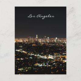 Los Angeles Night briefkaart