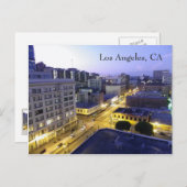 Los Angeles Night Briefkaart! Briefkaart (Voorkant / Achterkant)