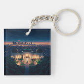 Los Angeles Night briefkaart Sleutelhanger (Achterkant)