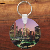 Los Angeles Night Lights Sleutelhanger (Voorkant)