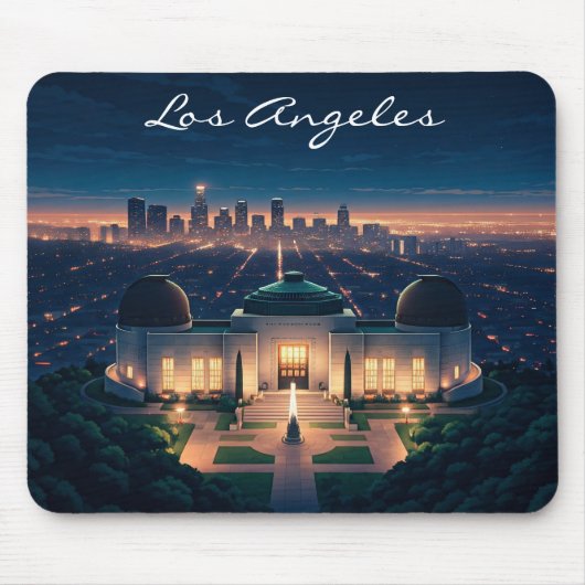 Los Angeles Night Muismat (Voorkant)