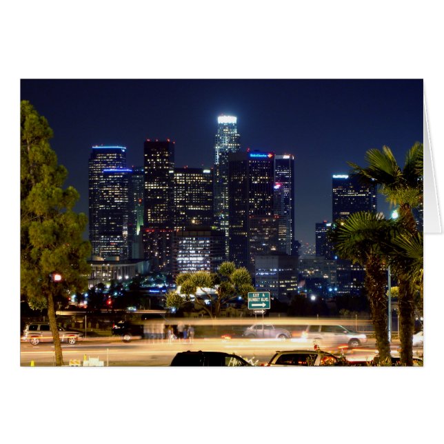 Los Angeles Night Paper-producten (Voorkant Horizontaal)