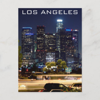 Los Angeles Night Paper-producten Briefkaart