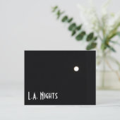 Los Angeles Nights Briefkaart! Briefkaart (Staand voorkant)