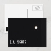 Los Angeles Nights Briefkaart! Briefkaart (Voorkant / Achterkant)