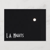 Los Angeles Nights Briefkaart! Briefkaart (Voorkant)