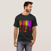 Los Angeles Nights Retro T-shirt (Voorkant volledig)