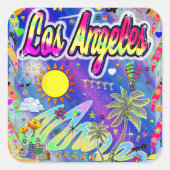 Los Angeles Nu Era Sticker (Voorkant)